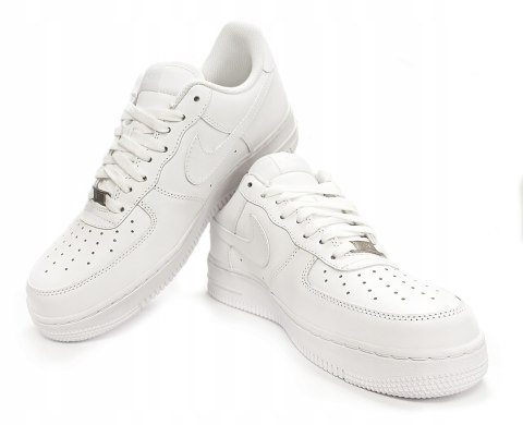 Buty sportowe Nike białe skórzane Air Force 1 LE (GS) rozmiar 40