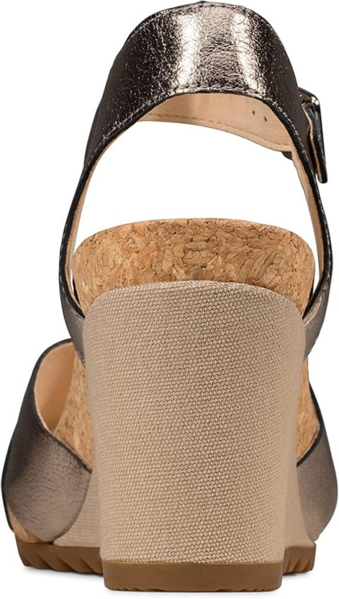 Clarks Sandały - Flex Sun 261504324 Stone R.40