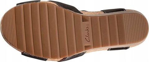 Clarks Sandały - Flex Sun 261504324 Stone R.40