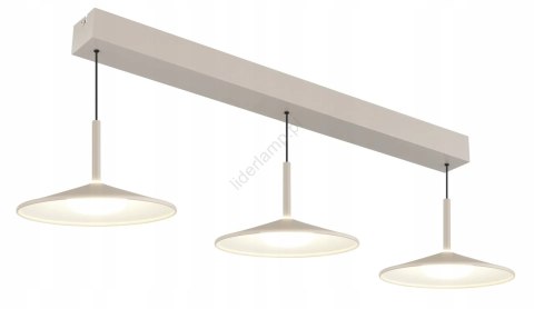 Globo - LED Żyrandol na lince LED/24W/230V 4000K beżowy