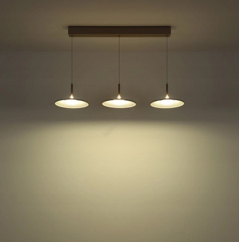 Globo - LED Żyrandol na lince LED/24W/230V 4000K beżowy