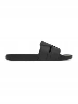 Męskie Klapki Santorini Pool Slide Double Calvin Klein Czarny 43 HM0HM01752