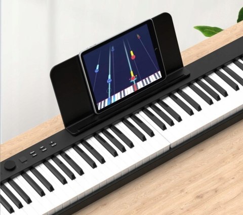 Przenośne pianino cyfrowe 88 klawiszy Bluetooth MIDI z torbą transportową