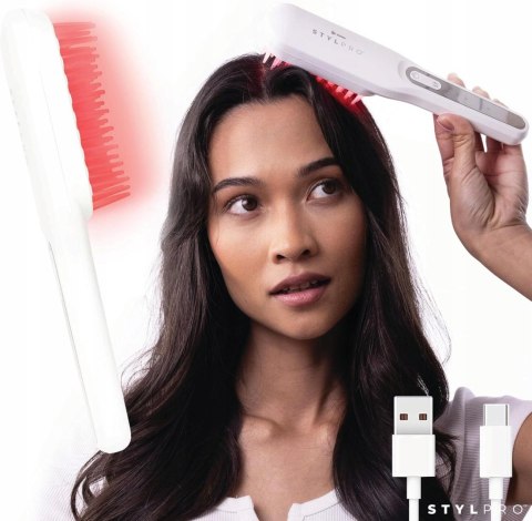 STYLPRO Red & Infrared Thermal Brush, szczotka termiczna