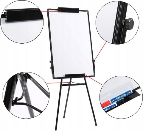 TABLICA MAGNETYCZNA 90 x 60 cmna nóżkach VIZ-PRO
