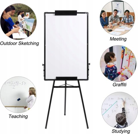 TABLICA MAGNETYCZNA 90 x 60 cmna nóżkach VIZ-PRO