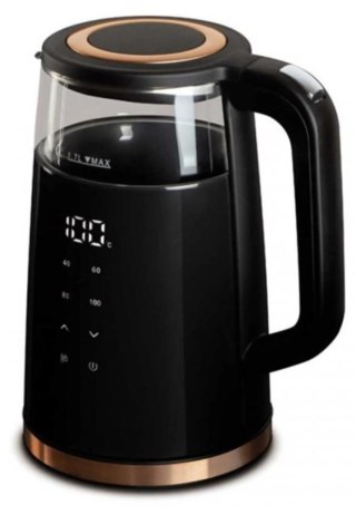 Czajnik elektryczny Berlinger Haus 1,7 l 2200 W czarny Blackrose