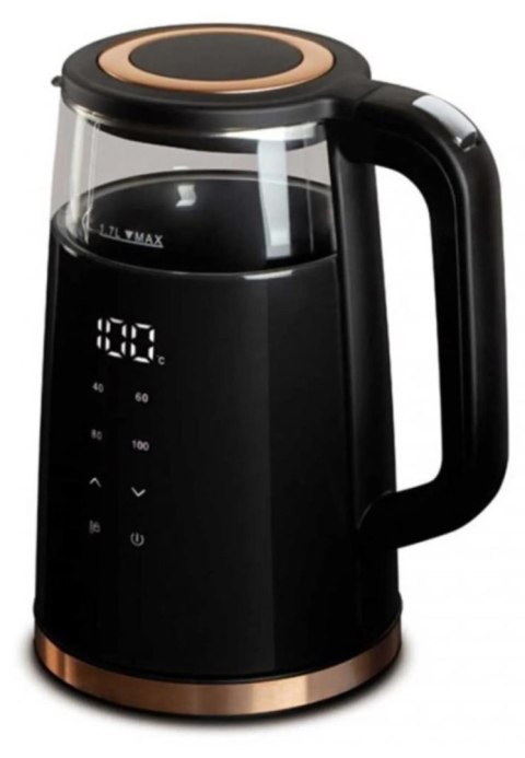 Czajnik elektryczny Berlinger Haus 1,7 l 2200 W czarny Blackrose