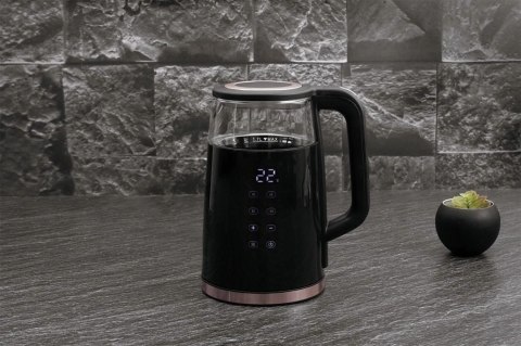Czajnik elektryczny Berlinger Haus 1,7 l 2200 W czarny Blackrose