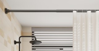 Drążek teleskopowy rozporowy 200-360 cm biały 32 mm, bez wiercenia