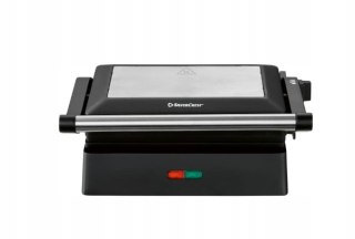 Kontaktowy grill elektryczny SilverCrest SKM 1000 B1 srebrny 1000 W