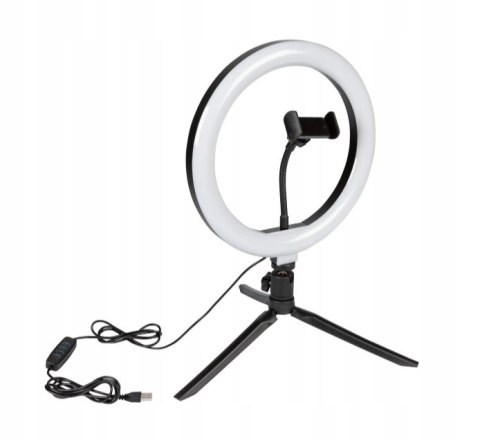 Lampa pierścieniowa LED do selfie Livarno home