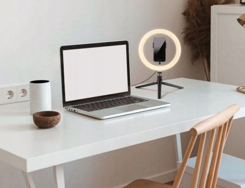 Lampa pierścieniowa LED do selfie Livarno home