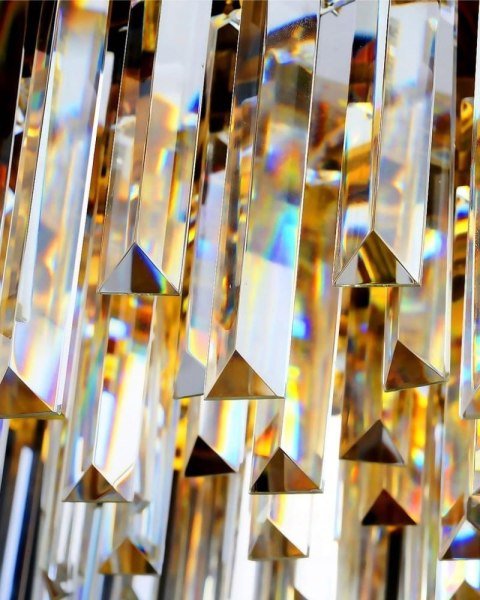 Lampa wisząca Iluminar elumeny 8 -punkty światła E14 Brak Kryształków!