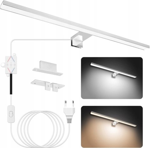 NIORSUN Lampa łazienkowa LED 18 W 80 cm, 1800 lumenów
