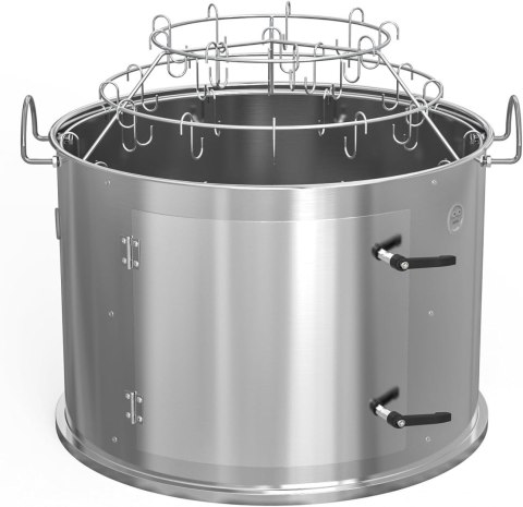 Onlyfire Wędzarnia komora do palenia ze stali nierdzewnej do Weber 57 cm