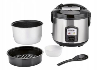 Parowar SilverCrest SRK 400 D2 1 l srebrny/szary 400 W