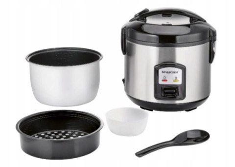 Parowar SilverCrest SRK 400 D2 1 l srebrny/szary 400 W