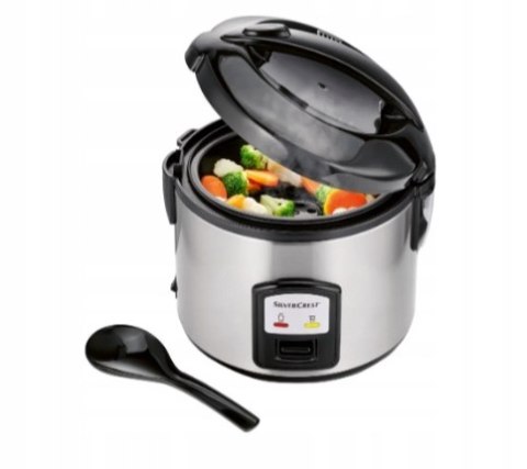 Parowar SilverCrest SRK 400 D2 1 l srebrny/szary 400 W