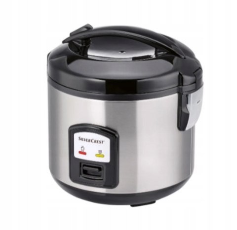 Parowar SilverCrest SRK 400 D2 1 l srebrny/szary 400 W