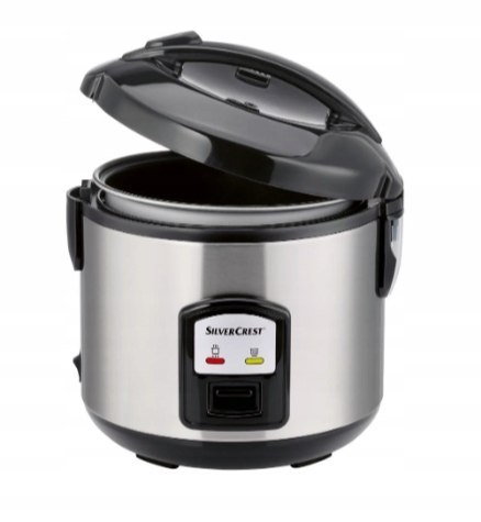 Parowar SilverCrest SRK 400 D2 1 l srebrny/szary 400 W