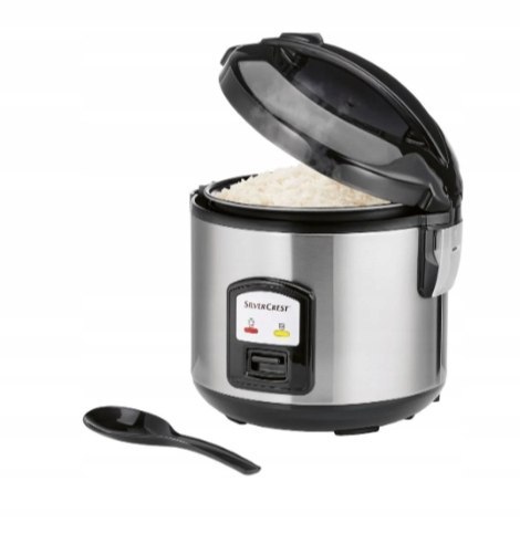 Parowar SilverCrest SRK 400 D2 1 l srebrny/szary 400 W