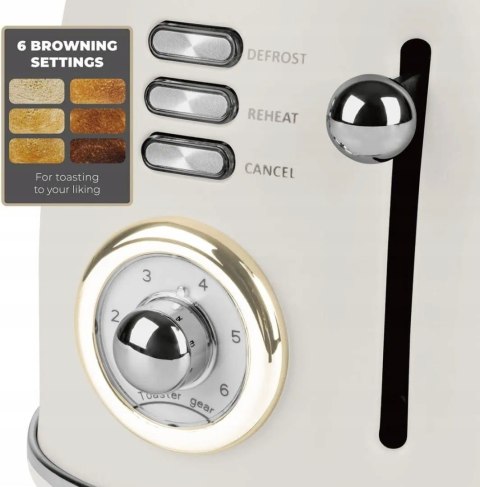 Toster Berlinger Haus BH-9519 SAHARA beżowy 850 W