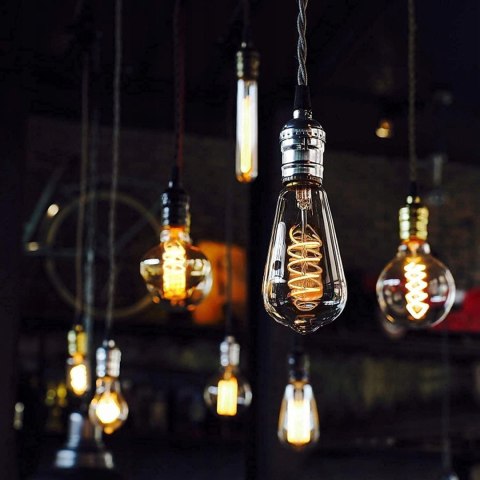 Żarówka LED E27 Edison 1800K Moc 4W Nieściemnialna Zestaw 4szt