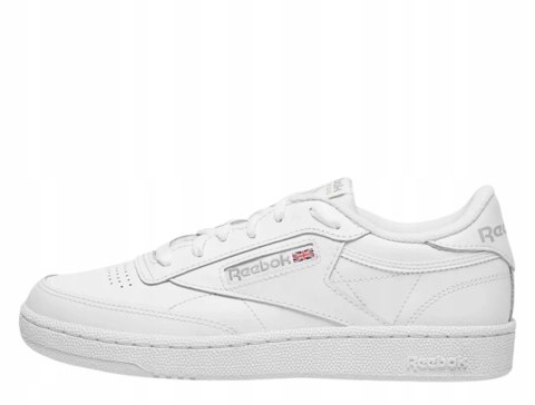 Buty Reebok Club C 85 skóra sneakersy białe 100000154 34,5