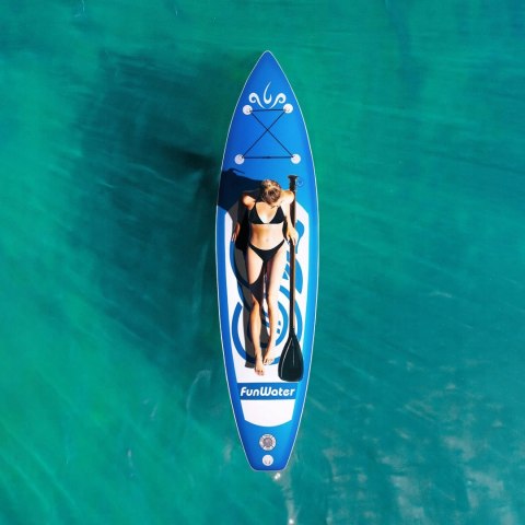 Deska SUP FunWater Nadmuchiwana Stand Up Paddle 305x78x15CM ZESTAW