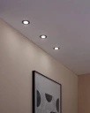 EGLO FUEVA-Z LED wpuszczany 2,8W IP44 SMART Home 3 szt. czarne oprawa
