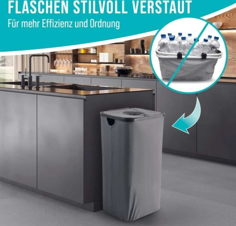 Easymaxx - kosz na butelki 100 L