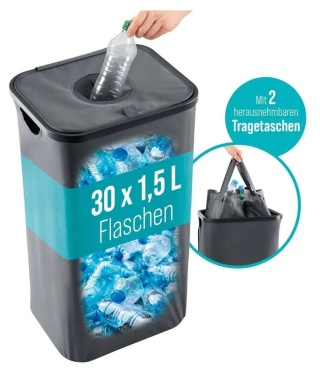 Easymaxx - kosz na butelki 100 L