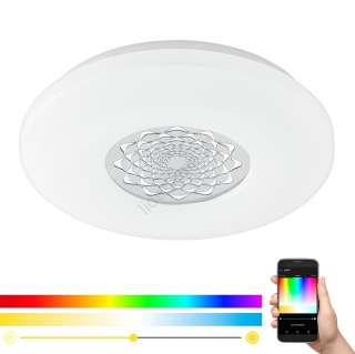 Eglo 33248 - LED RGBW ściemnialna oprawa sufitowa