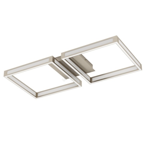 Eglo - LED Plafon 2xLED/11,2W/230V matowy chrom