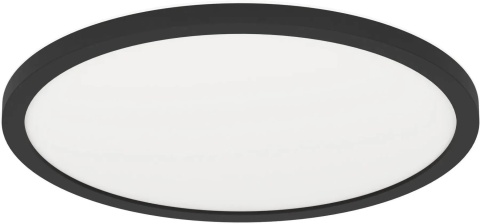 Eglo Plafon Led 30Cm Ip54 3000K Czarny Okrągły