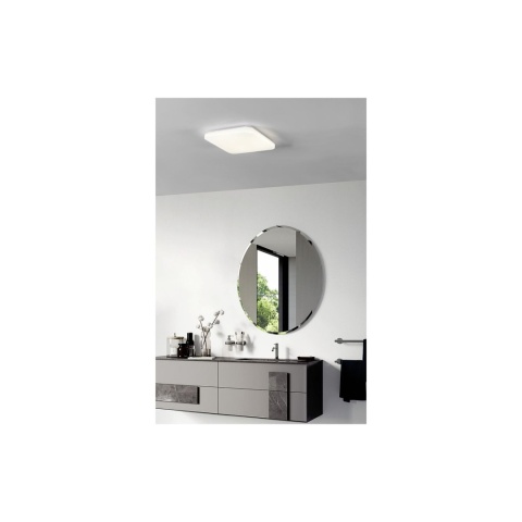 Eglo Ściana i Lampa sufitowa Frania-S Stal Valkoinen 14.6W 1600lm - 840 Zimna Biel