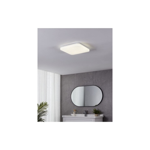 Eglo Ściana i Lampa sufitowa Frania-S Stal Valkoinen 14.6W 1600lm - 840 Zimna Biel