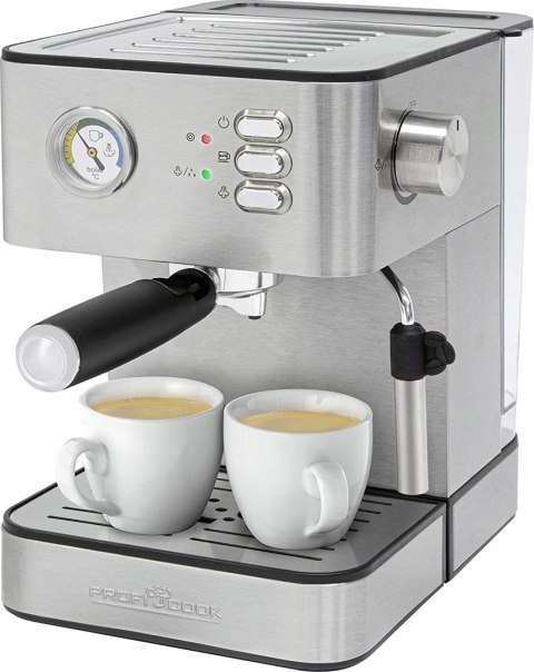 Ekspres przelewowy Profi Cook PC-ES 1209 1,8 l srebrny/szary