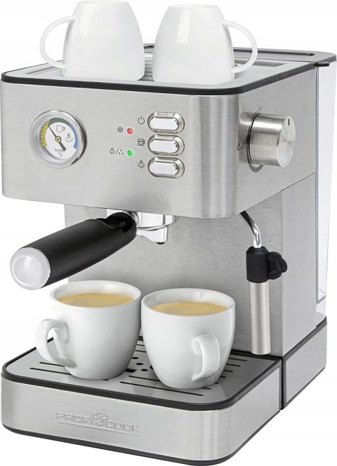 Ekspres przelewowy Profi Cook PC-ES 1209 1,8 l srebrny/szary
