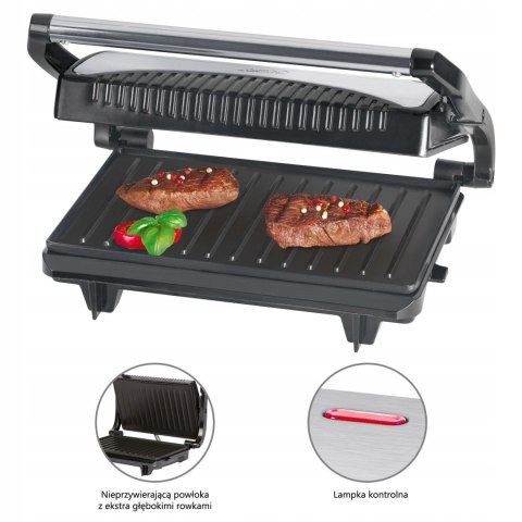 GRILL WIELOFUNKCYJNY ELEKTRYCZNY CLATRONIC 700W MG