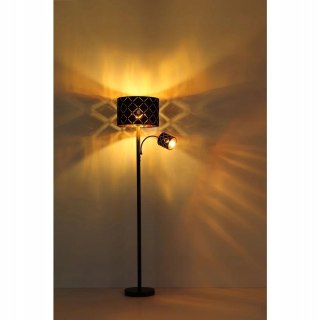 Globo SUNNA Lampa Stojąca czarny, 1-punktowy