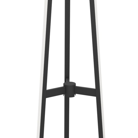 Lampa podłogowa Eglo Mongolana Led paneel 30 W czarny