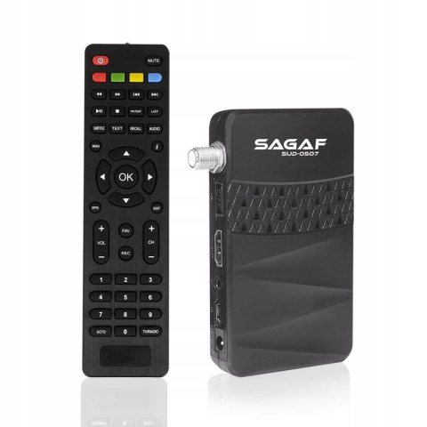 Mini odbiornik satelitarny Full HD 1080p SUD-0507