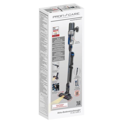 Odkurzacz pionowy Proficare PC-BS 3085 A czarny