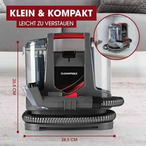 Odkurzacz piorący Cleanmaxx 400 W czarny
