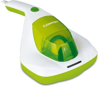 Odkurzacz ręczny CLEANmaxx Mite Compact z lampą UV-C biały/zielony
