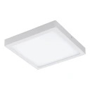 Plafon kwadratowy Eglo 30 x 4 cm biały