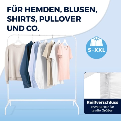 Prasowarka do koszul i bluzek Cleanmaxx, 2 w 1 do suszenia i prasowania