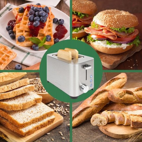 Toster Profi Cook PC-TA 1251 srebrny/szary 850 W